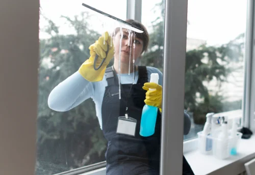 Nettoyage de vitres intérieures et extérieures à Chazelet